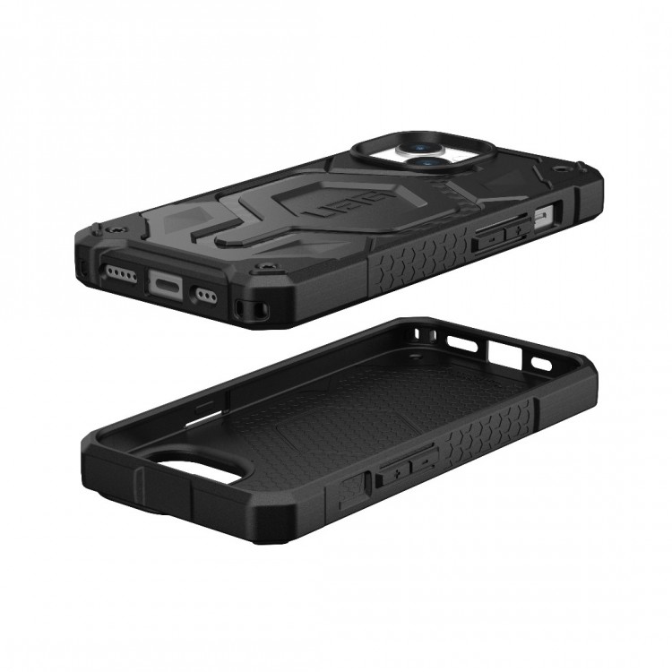 Θήκη UAG MONARCH PRO MagSafe για Apple iPhone 15 6.1 2023 - carbon fiber ΜΑΥΡΟ - 114219114242