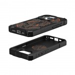 Θήκη UAG MONARCH Pro MagSafe G-10, Limited Edition , για Apple iPhone 15 Pro 6.1 2023 - ΜΑΥΡΟ ΠΟΡΤΟΚΑΛΙ - 114221119999 