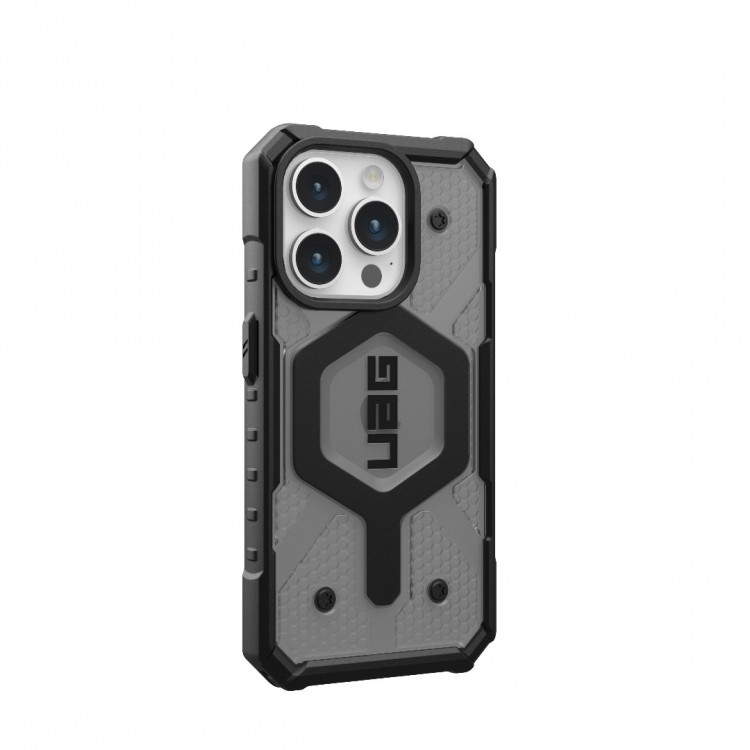 Θήκη UAG pathfinder MagSafe για Apple iPhone 15 PRO Max 6.7 2023 - ΓΚΡΙ ΔΙΑΦΑΝΟ Ash - 114301113131