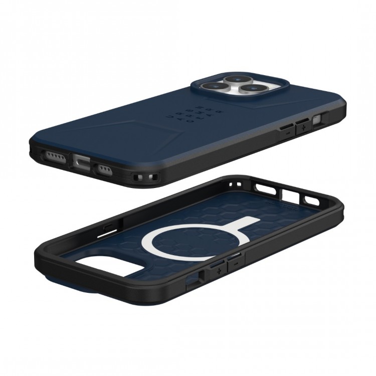 Θήκη UAG Civilian MagSafe για Apple iPhone 15 PRO 6.1 2023 - MALLARD ΜΠΛΕ - 114275115555