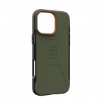 Θήκη UAG Civilian MagSafe για Apple iPhone 16 PRO MAX 6.9 2024 - Olive Drab ΠΡΑΣΙΝΟ - 114445117272