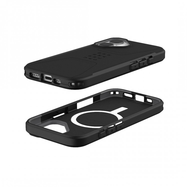 Θήκη UAG Civilian MagSafe για Apple iPhone 16 6.1 2024 - ΜΑΥΡΟ - 114446114040