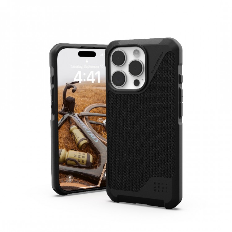 Θήκη UAG Metropolis MagSafe LT Kevlar για Apple iPhone 16 PRO ΜΑΧ 6.9 2024 - ΜΑΥΡΟ Kevlar - 114453113940
