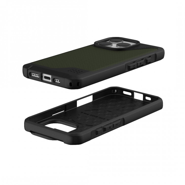 Θήκη UAG Metropolis MagSafe LT Kevlar για Apple iPhone 16 PRO ΜΑΧ 6.9 2024 - ΠΡΑΣΙΝΟ ΧΑΚΙ Kevlar - 114453113972