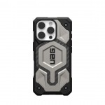 Θήκη UAG MONARCH Pro MagSafe για Apple iPhone 16 Pro 6.3 2024 - Titanium ΜΑΥΡΟ - 114456113636