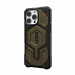 Θήκη UAG MONARCH Pro MagSafe για Apple iPhone 16 Pro MAX 6.9 2024 - Kevlar Element ΠΡΑΣΙΝΟ - 11445711397B 