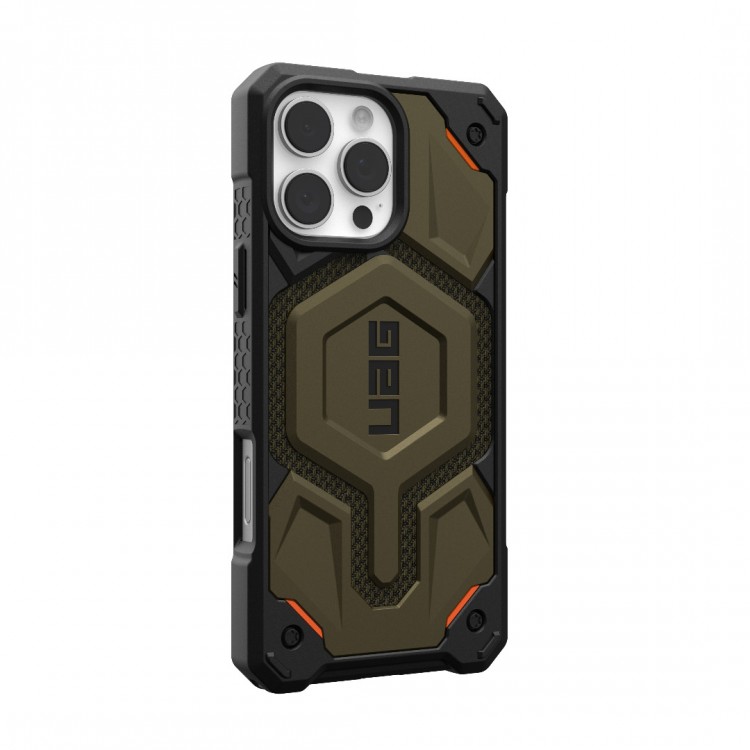 Θήκη UAG MONARCH Pro MagSafe για Apple iPhone 16 Pro MAX 6.9 2024 - Kevlar Element ΠΡΑΣΙΝΟ - 11445711397B 