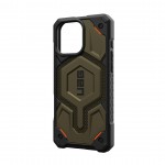 Θήκη UAG MONARCH Pro MagSafe για Apple iPhone 16 Pro MAX 6.9 2024 - Kevlar Element ΠΡΑΣΙΝΟ - 11445711397B 