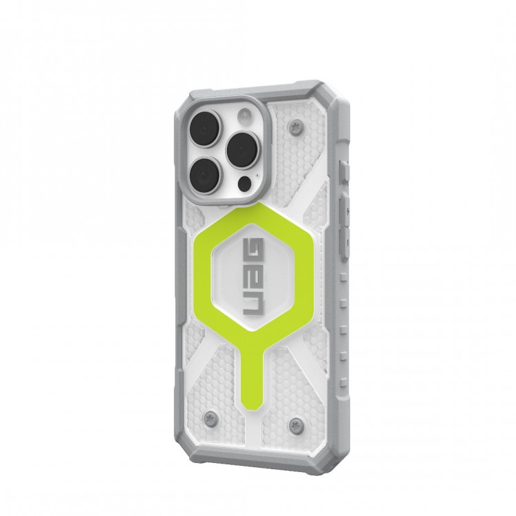 Θήκη UAG pathfinder Clear MagSafe για Apple iPhone 16 PRO 6.3 2024 , με Lanyard - Active Neon - 1144641BV01