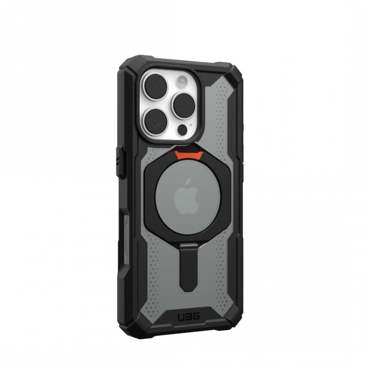 Θήκη UAG Plasma XTE MAGSAFE MS Kickstand με ενσωματωμένη βάση για APPLE iPhone 16 Pro Max 6.9 2024 - ΜΑΥΡΟ ΠΟΡΤΟΚΑΛΙ - 114475114097