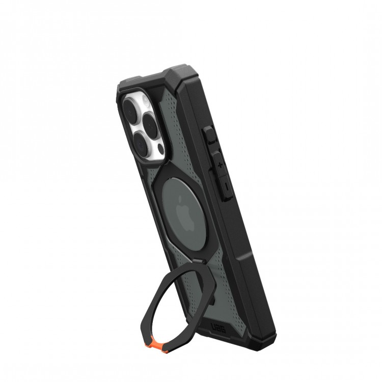 Θήκη UAG Plasma XTE MAGSAFE MS Kickstand με ενσωματωμένη βάση για APPLE iPhone 16 Pro Max 6.9 2024 - ΜΑΥΡΟ ΠΟΡΤΟΚΑΛΙ - 114475114097