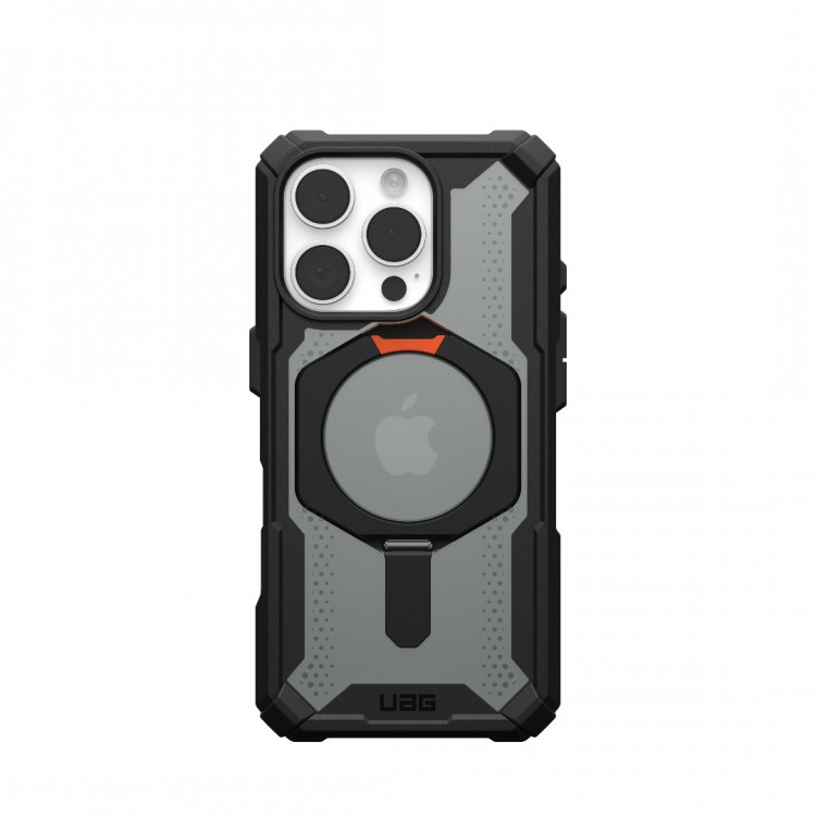 Θήκη UAG Plasma XTE MAGSAFE MS Kickstand με ενσωματωμένη βάση για APPLE iPhone 16 Pro Max 6.9 2024 - ΜΑΥΡΟ ΠΟΡΤΟΚΑΛΙ - 114475114097