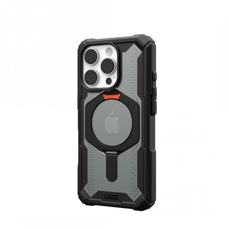 Θήκη UAG Plasma XTE MAGSAFE MS Kickstand με ενσωματωμένη βάση για APPLE iPhone 16 Pro Max 6.9 2024 - ΜΑΥΡΟ ΠΟΡΤΟΚΑΛΙ - 114475114097