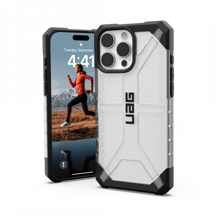 Θήκη UAG PLASMA για Apple iPhone 16 Pro Max 6.9 2024 5G - ΔΙΑΦΑΝΗ ICE CLEAR - 114478114343