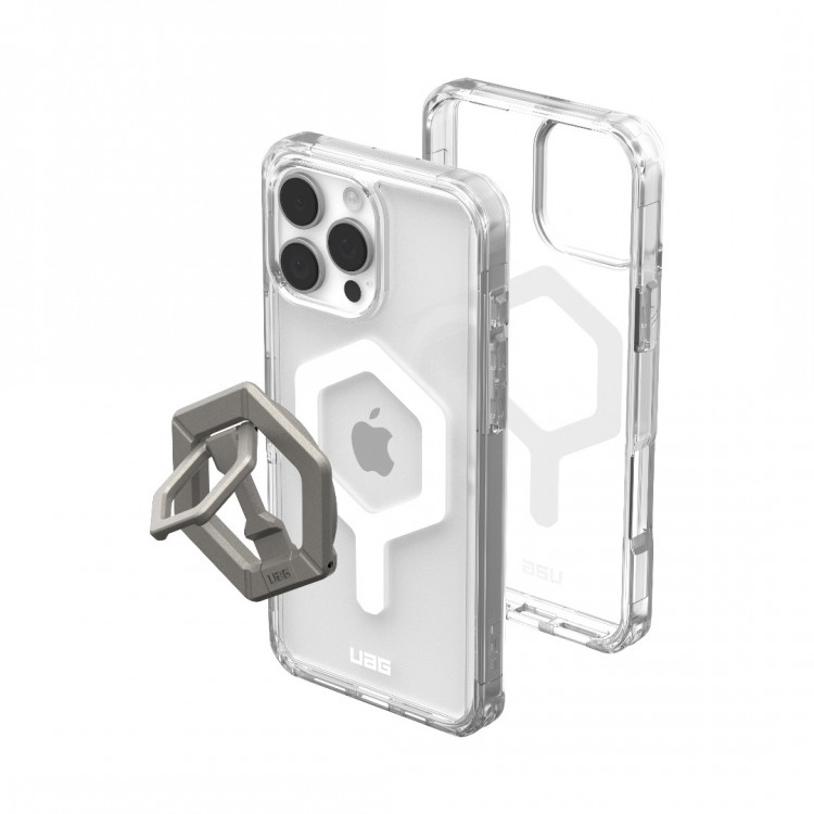 Θήκη UAG Plyo για Apple iPhone 16 Pro Max 6.9 2024 με Βάση Titanium Stand - ICE ΛΕΥΚΟ - 1144811BV01