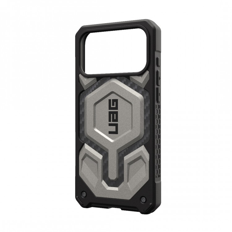 Θήκη UAG MONARCH Pro MagSafe για Apple iPhone 17 Pro 6.3 2025 - Titanium ΜΑΥΡΟ - 114513113636