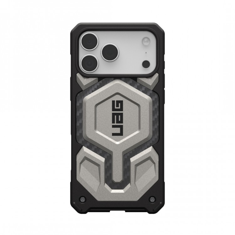 Θήκη UAG MONARCH Pro MagSafe για Apple iPhone 17 Pro 6.3 2025 - Titanium ΜΑΥΡΟ - 114513113636