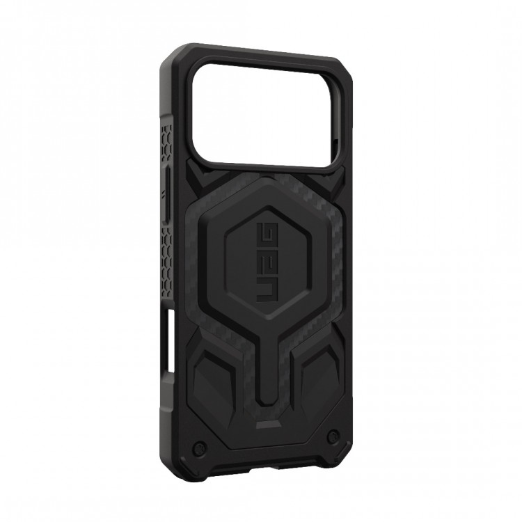 Θήκη UAG MONARCH Pro MagSafe για Apple iPhone 17 Pro MAX 6.9 5G 2025 - Carbon Fiber ΜΑΥΡΟ - 114514114242