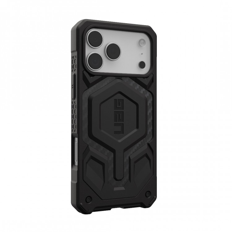 Θήκη UAG MONARCH Pro MagSafe για Apple iPhone 17 Pro MAX 6.9 5G 2025 - Carbon Fiber ΜΑΥΡΟ - 114514114242