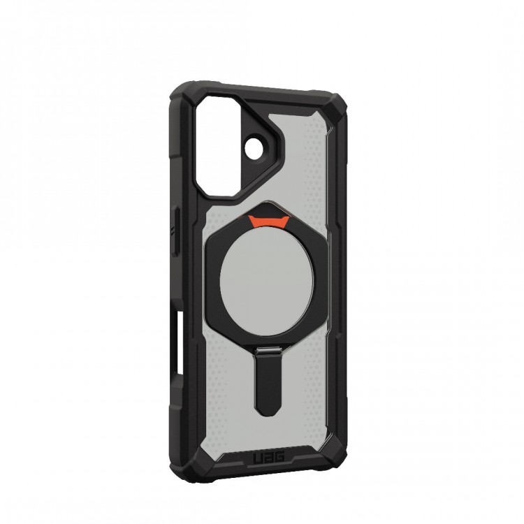 Θήκη UAG Plasma XTE MAGSAFE MS Kickstand με ενσωματωμένη βάση για APPLE iPhone 17 6.3 5G 2025 - ΜΑΥΡΟ/Pop ΠΟΡΤΟΚΑΛΙ - 114526114097