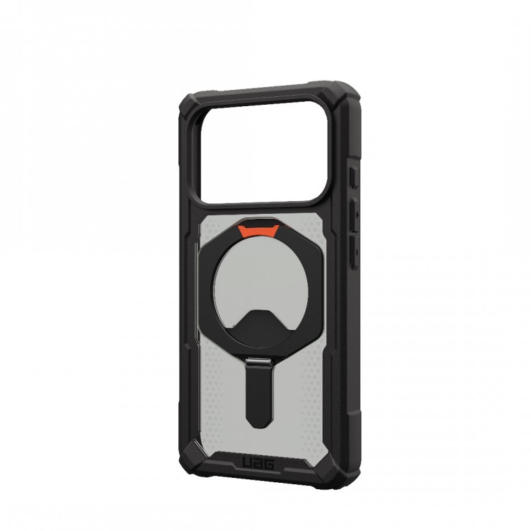 Θήκη UAG Plasma XTE MAGSAFE MS Kickstand με ενσωματωμένη βάση για APPLE iPhone 17 Pro 6.3 2025 - ΜΑΥΡΟ/Pop ΠΟΡΤΟΚΑΛΙ - 114527114097