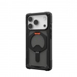 Θήκη UAG Plasma XTE MAGSAFE MS Kickstand με ενσωματωμένη βάση για APPLE iPhone 17 Pro 6.3 2025 - ΜΑΥΡΟ/Pop ΠΟΡΤΟΚΑΛΙ - 114527114097