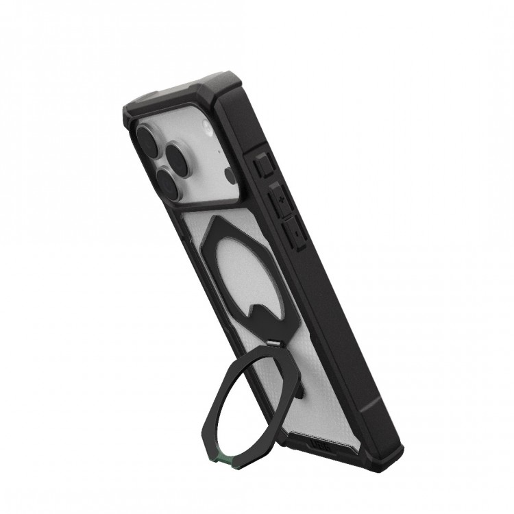 Θήκη UAG Plasma XTE MAGSAFE MS Kickstand με ενσωματωμένη βάση για APPLE iPhone 17 Pro Max 6.9 2025 - ΜΑΥΡΟ/ΔΙΑΦΑΝΟ - 11452811404G