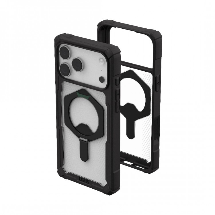 Θήκη UAG Plasma XTE MAGSAFE MS Kickstand με ενσωματωμένη βάση για APPLE iPhone 17 Pro Max 6.9 2025 - ΜΑΥΡΟ/ΔΙΑΦΑΝΟ - 11452811404G