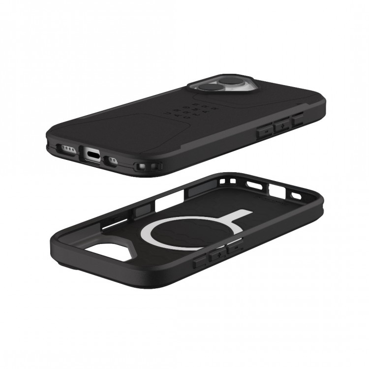 Θήκη UAG Civilian MagSafe για Apple iPhone 17 6.3 5G 2025 - ΜΑΥΡΟ - 114547114040