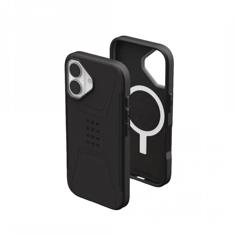 Θήκη UAG Civilian MagSafe για Apple iPhone 17 6.3 5G 2025 - ΜΑΥΡΟ - 114547114040