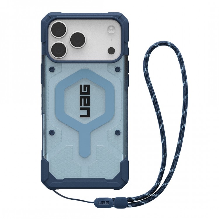 Θήκη UAG Pathfinder MagSafe για Apple iPhone 17 PRO MAX 6.9 2025 , με Lanyard - ΜΠΛΕ ΔΙΑΦΑΝΟ - 1145521BV03