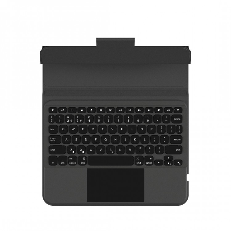 Case UAG Rugged FOLIO Πληκτρολόγιο Bluetooth με Trackpad για Apple iPad 10.2 2019/2020/2021 - ΜΑΥΡΟ - UK English - 124001114031