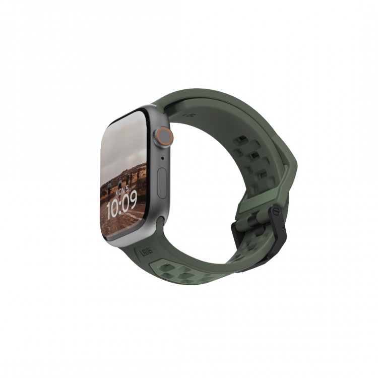 UAG Civilian Strap για Apple Watch SERIES - 49mm/46mm/45mm/44mm/42mm - ΠΡΑΣΙΝΟ ΧΑΚΙ Drab - 194002117272