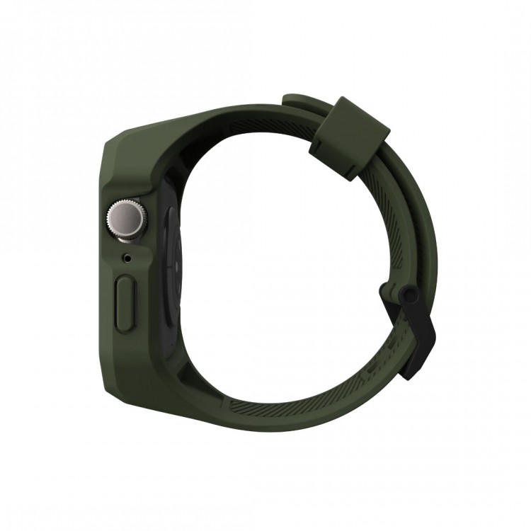 UAG Scout+ Θήκη & λουράκι για Apple Watch Series 9/8/7 45mm - ΠΡΑΣΙΝΟ ΧΑΚΙ - 194153117272