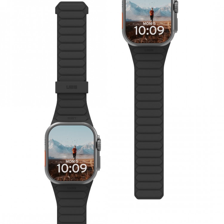 UAG Pathfinder Reversible Μαγνητικό Band SERIES για Apple Watch SERIES - 49mm-46mm-45mm-44mm-42mm - ΜΑΥΡΟ/ΤΙΤΑΝΙΟ - 194161114036