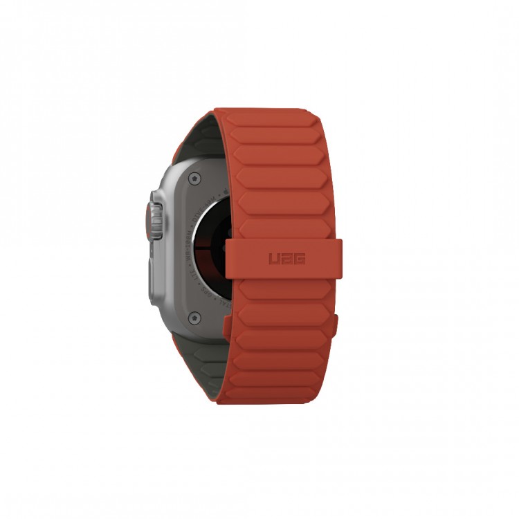 UAG Pathfinder Reversible Μαγνητικό Band SERIES για Apple Watch SERIES - 49mm-46mm-45mm-44mm-42mm - ΠΡΑΣΙΝΟ/Rust ΚΟΚΚΙΝΟ - 194161117291