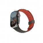 UAG Pathfinder Reversible Μαγνητικό Band SERIES για Apple Watch SERIES - 49mm-46mm-45mm-44mm-42mm - ΠΡΑΣΙΝΟ/Rust ΚΟΚΚΙΝΟ - 194161117291