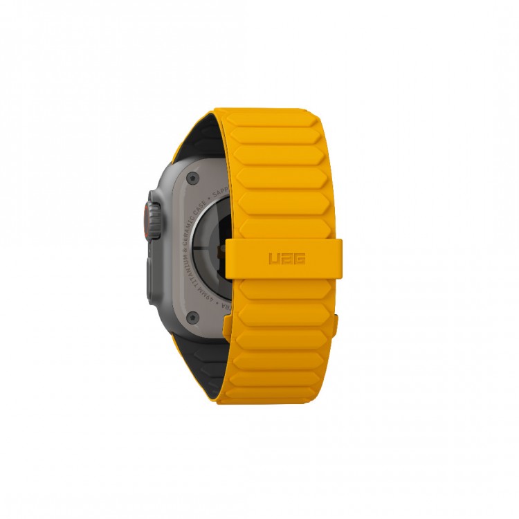 UAG Pathfinder Reversible Μαγνητικό Band SERIES για Apple Watch SERIES - 49mm-46mm-45mm-44mm-42mm - Heritage ΚΙΤΡΙΝΟ/ΜΑΥΡΟ - 194161118240