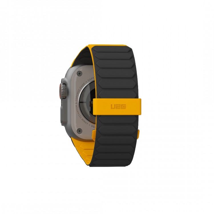 UAG Pathfinder Reversible Μαγνητικό Band SERIES για Apple Watch SERIES - 49mm-46mm-45mm-44mm-42mm - Heritage ΚΙΤΡΙΝΟ/ΜΑΥΡΟ - 194161118240