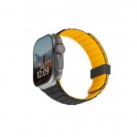 UAG Pathfinder Reversible Μαγνητικό Band SERIES για Apple Watch SERIES - 49mm-46mm-45mm-44mm-42mm - Heritage ΚΙΤΡΙΝΟ/ΜΑΥΡΟ - 194161118240