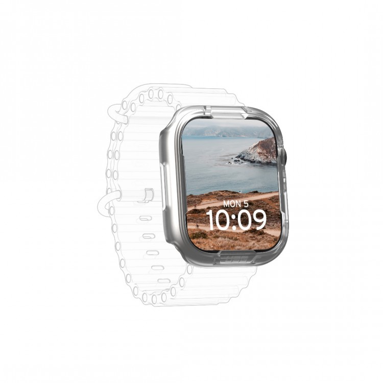 Θήκη UAG Scout Armor για Apple Watch SERIES 7,8,9 45mm - ΔΙΑΦΑΝΟ - 1A4415114G4G
