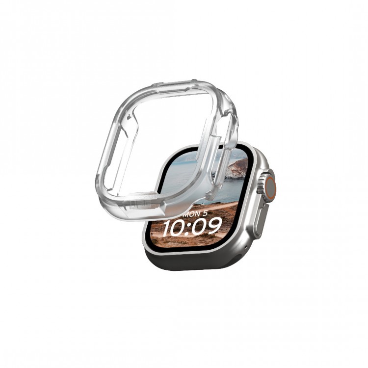 Θήκη UAG Scout Armor για Apple Watch Ultra 2/Ultra 1 - 49mm - ΔΙΑΦΑΝΗ - 1A4416114G4G