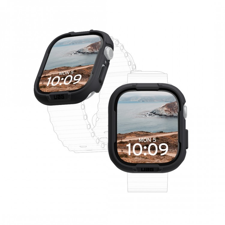 Θήκη UAG Scout Armor για Apple Watch SERIES 10, 46mm - ΜΑΥΡΟ - 1A4417114040
