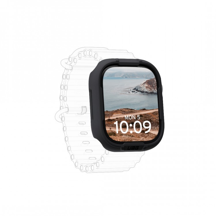 Θήκη UAG Scout Armor για Apple Watch SERIES 10, 46mm - ΜΑΥΡΟ - 1A4417114040