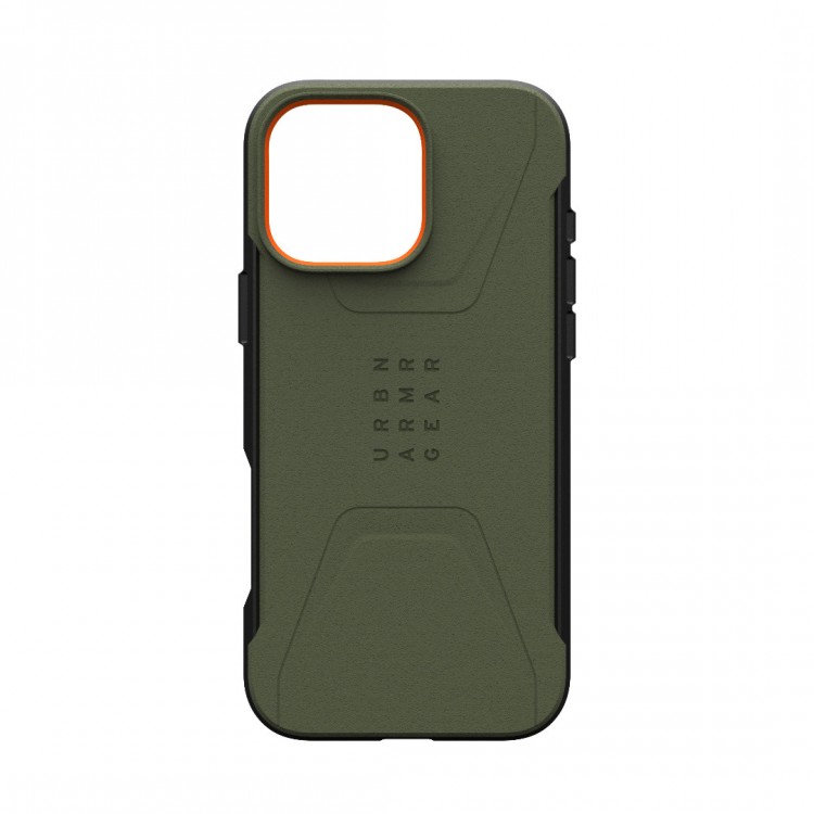 Θήκη UAG Civilian MagSafe για Apple iPhone 16 PRO MAX 6.9 2024 - Olive Drab ΠΡΑΣΙΝΟ - 114445117272