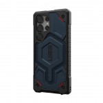 Θήκη UAG MONARCH Pro Magnet MAGSAFE για Samsung Galaxy S25 Ultra 2025 5G - Kevlar Mallard ΜΠΛΕ - 214461113955