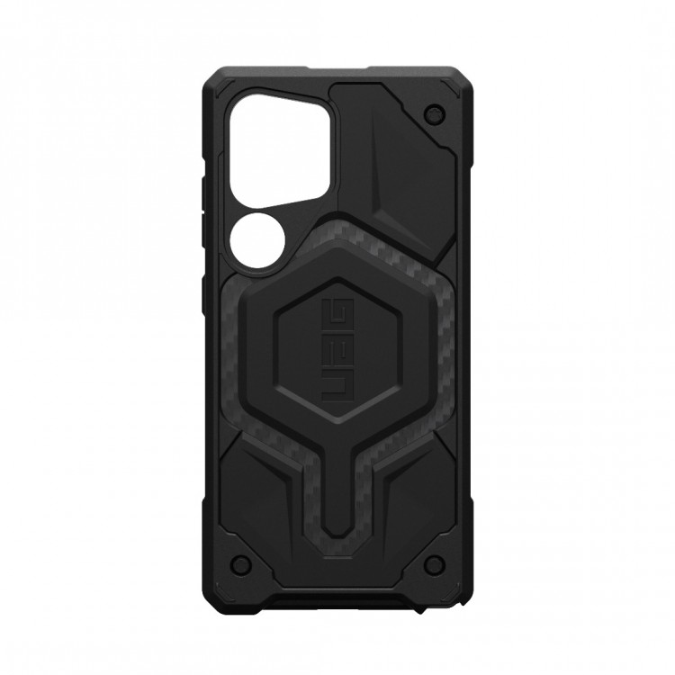 Θήκη UAG MONARCH Pro Magnet MAGSAFE για Samsung Galaxy S25 Ultra 2025 5G - Carbon Fiber ΜΑΥΡΟ - 214461114242