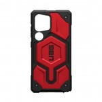 Θήκη UAG MONARCH Pro Magnet MAGSAFE για Samsung Galaxy S25 Ultra 2025 5G - Crimson KOKKINO - 214461119494