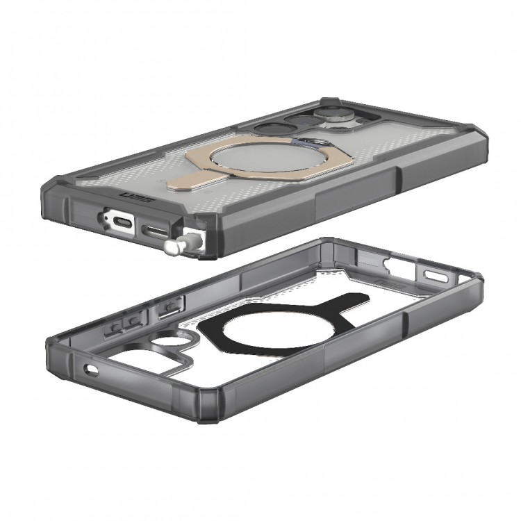 Θήκη UAG Plasma XTE MagSAFE Magnetic Ring με ενσωματωμένη βάση για Samsung Galaxy S25 ULTRA 5G 2025 - Ash ΓΚΡΙ/ΤΙΤΑΝΙΟ - 214467113136