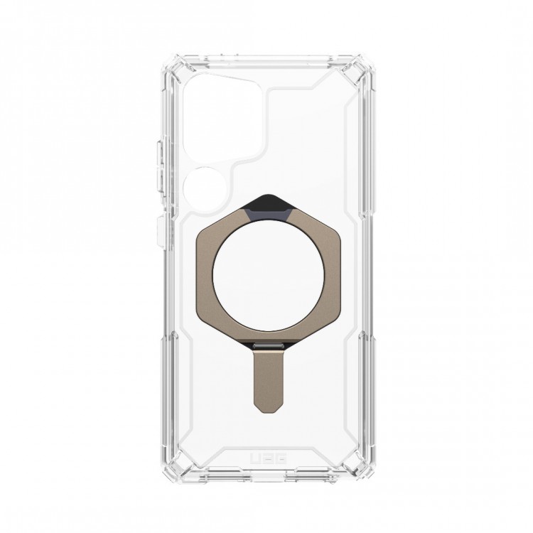 Θήκη UAG Plasma XTE MagSAFE Magnetic Ring με ενσωματωμένη βάση για Samsung Galaxy S25 ULTRA 5G 2025 - ΜΑΥΡΟ/ΤΙΤΑΝΙΟ - 21446711404G